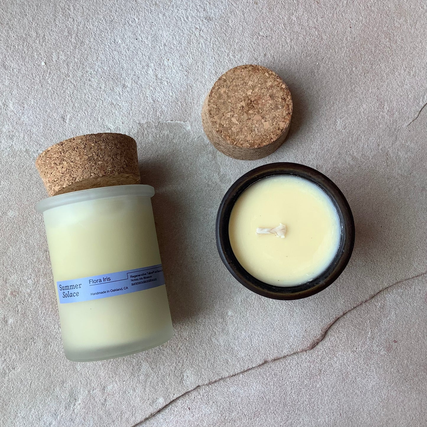 Summer Solace Tallow Candles