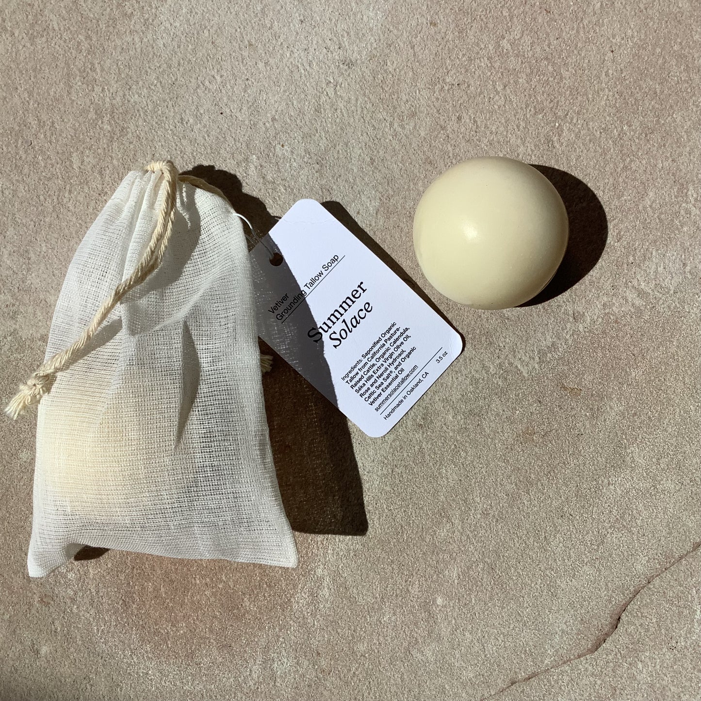 Summer Solace Tallow Sphere Soap
