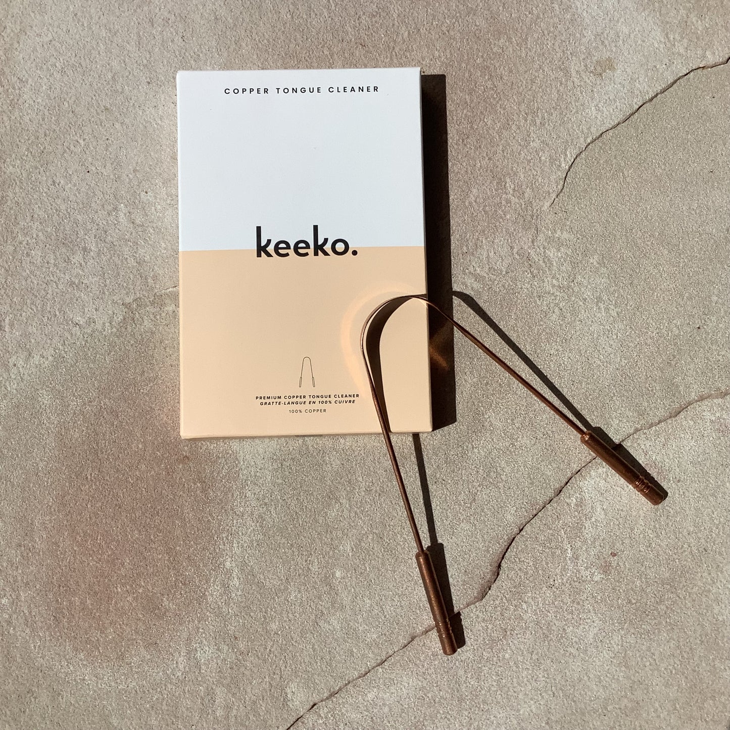 Keeko Copper Tongue Cleaner